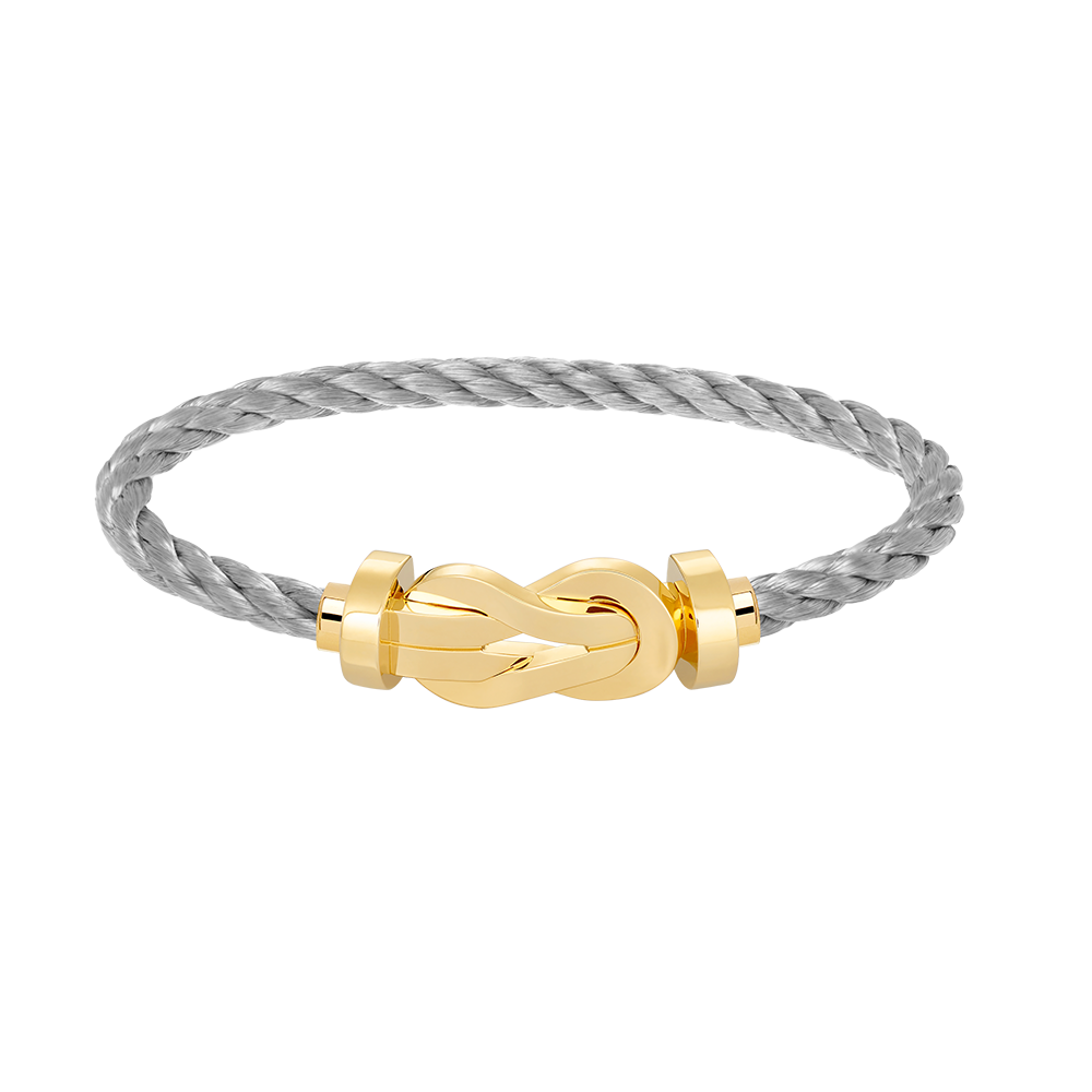 [Bloom]CHANCE LARGE 8 FIGURE BUCKLE NO DIAMOND BRACELET GOLD