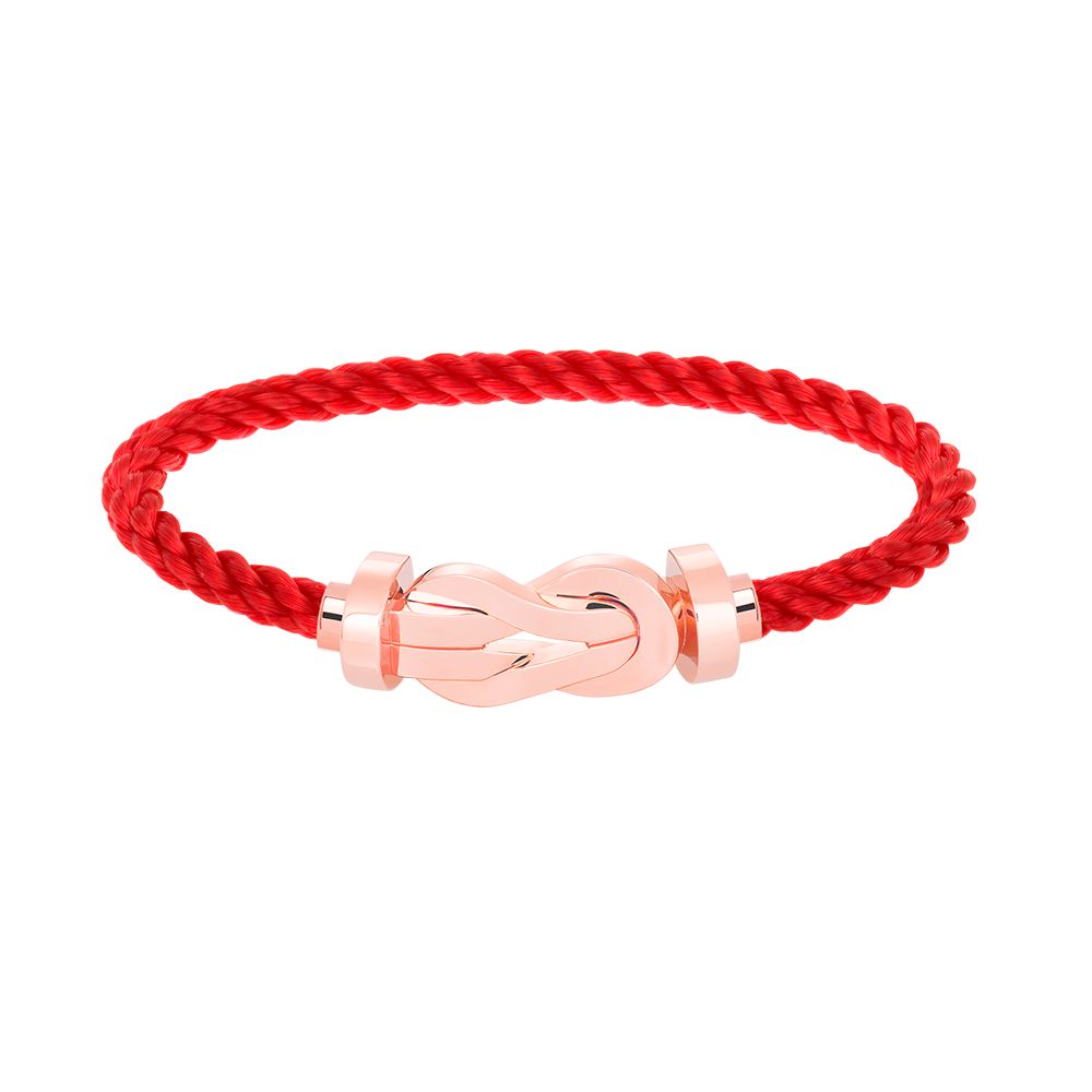 [Bloom]CHANCE LARGE 8 FIGURE BUCKLE NO DIAMOND BRACELET ROSE GOLD