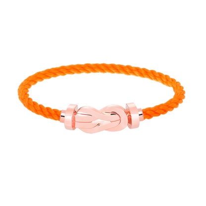 [Bloom]CHANCE LARGE 8 FIGURE BUCKLE NO DIAMOND BRACELET ROSE GOLD