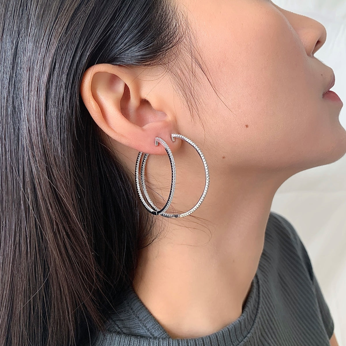 [Bloom]Popular Large Hoop Earrings