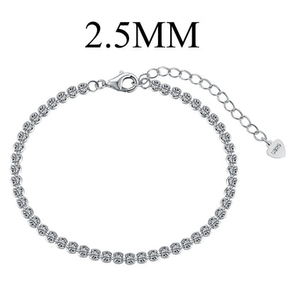 [Bloom]Dazzling Sparkling Round Cut Daily Bracelet