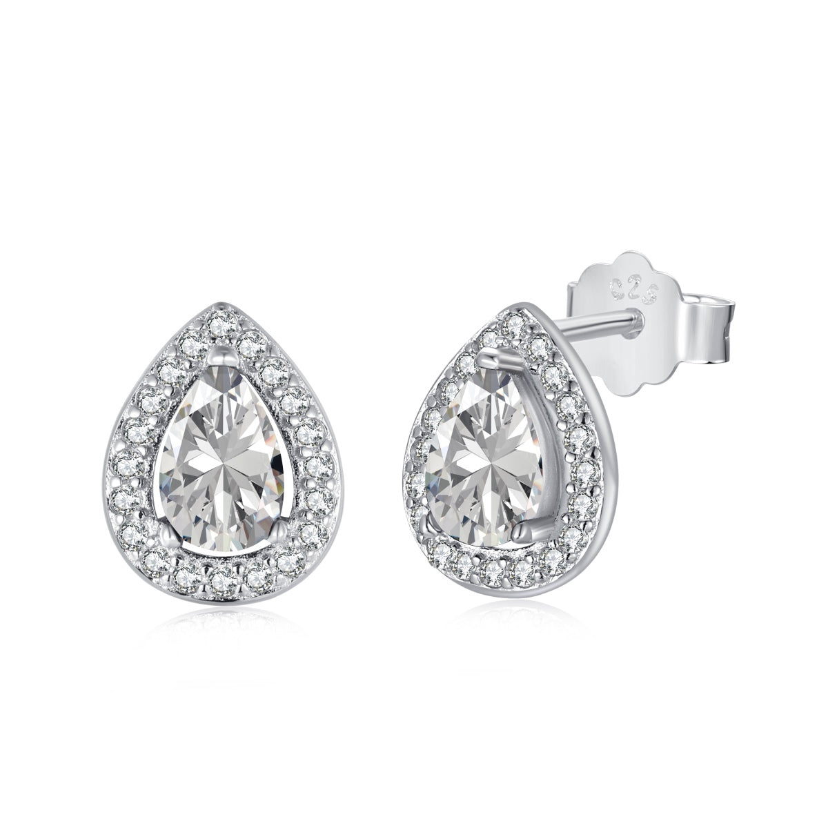 [Bloom]Luxurious Water Drop Shape Earrings