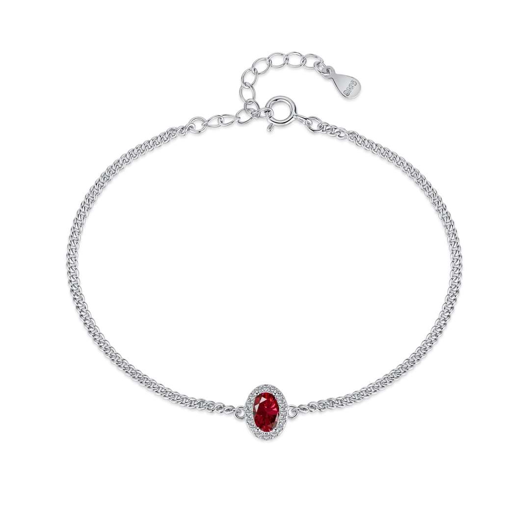 [Bloom]Exquisite Oval Shape Bracelet