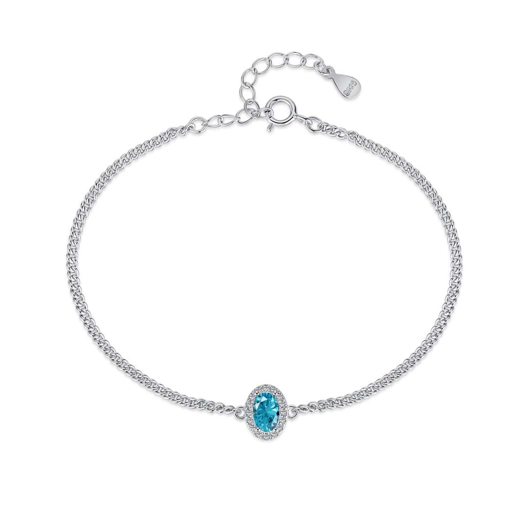 [Bloom]Exquisite Oval Shape Bracelet