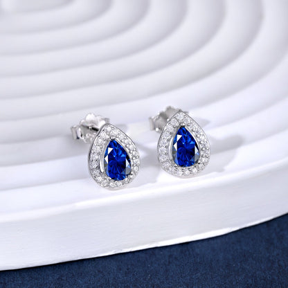 [Bloom]Luxurious Water Drop Shape Earrings