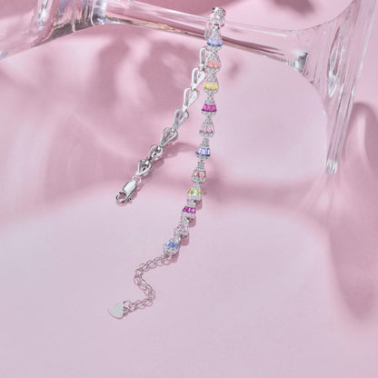 [Bloom]Radiant Water Drop Shape Daily Bracelet