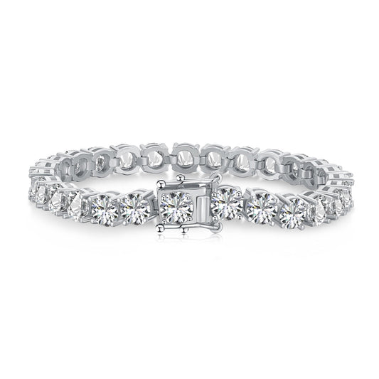 [Bloom]0.75 Carat Dazzling Round Cut Wedding Bracelet