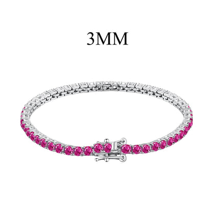 [Bloom]Radiant Colorful Round Cut Party Bracelet