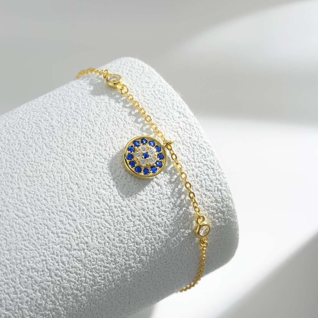 [Bloom]Devil's Eye Round Shape Bracelet