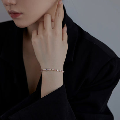 [Bloom]Sparkling Exquisite Round Cut Party Bracelet