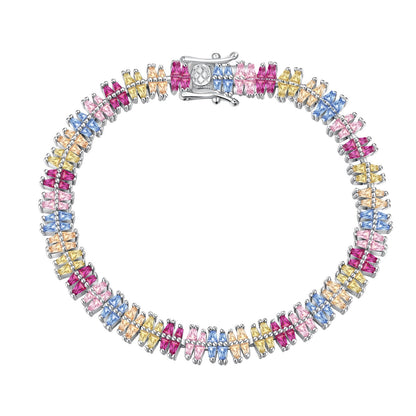 [Bloom]Sparkling Exquisite Multi Cut Party Bracelet