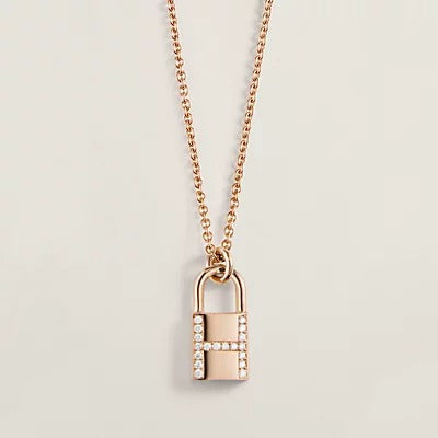 [Bloom]HM ADVANCED NICHE LOCK HEAD NECKLACE DIAMONDS