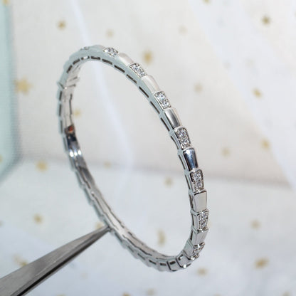 [Bloom]SERPENTI BRACELET SILVER DIAMOND