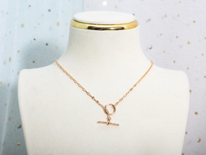 [Bloom]ECHAPPEE NECKLACE PINK GOLD