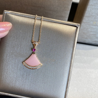 [Bloom]DREAM NECKLACE PINK OPAL