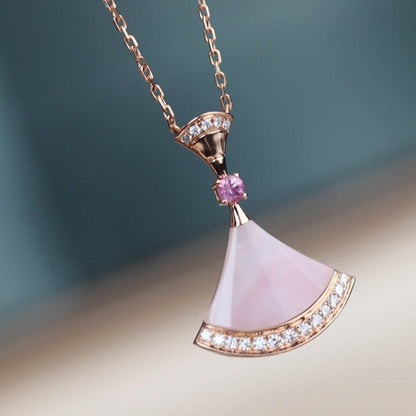 [Bloom]DREAM NECKLACE PINK MOP DIAMOND