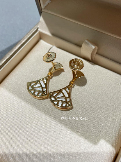 [Bloom]DREAM MOP 1 DIAMOND EARRINGS