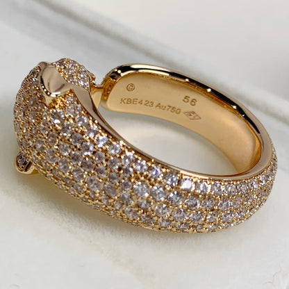 [Bloom]PANTHERE PINK GOLD DIAMOND RING