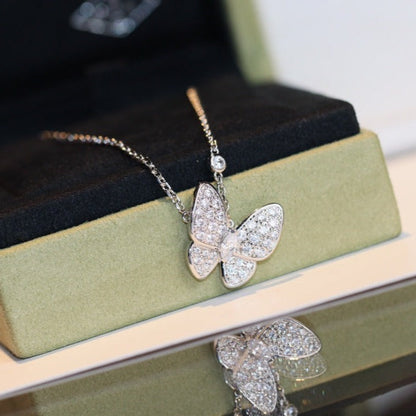 [Bloom]BUTTERFLY DIAMOND NECKLACE