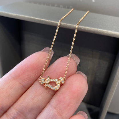 [Bloom]FORCE 10 DIAMOND PINK GOLD NECKLACE MINI MODEL