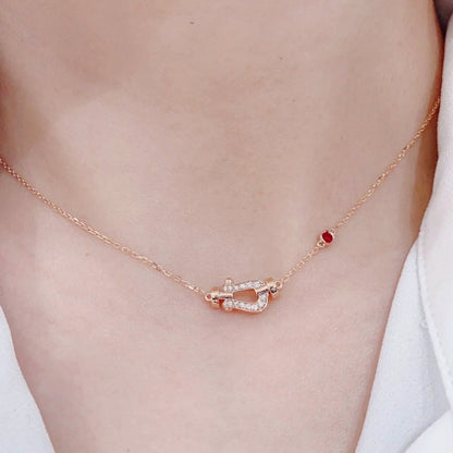 [Bloom]FORCE 10 DIAMOND PINK GOLD NECKLACE