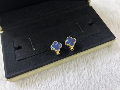 [Bloom]CLOVER PIETERSITE MEDIUM STUD EARRINGS