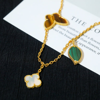 [Bloom]LUCKY SPRING 5 MOTIF GOLD BRACELET