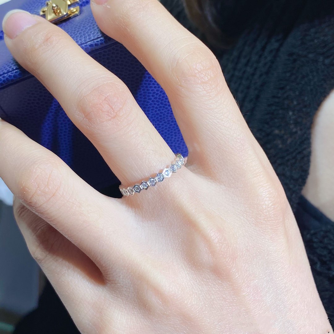 [Bloom]BEE LOVE DIAMOND PAVED SMALL RING