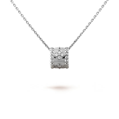 [Bloom]PERLEE PEDANT SIVLER DIAMOND NECKLACE