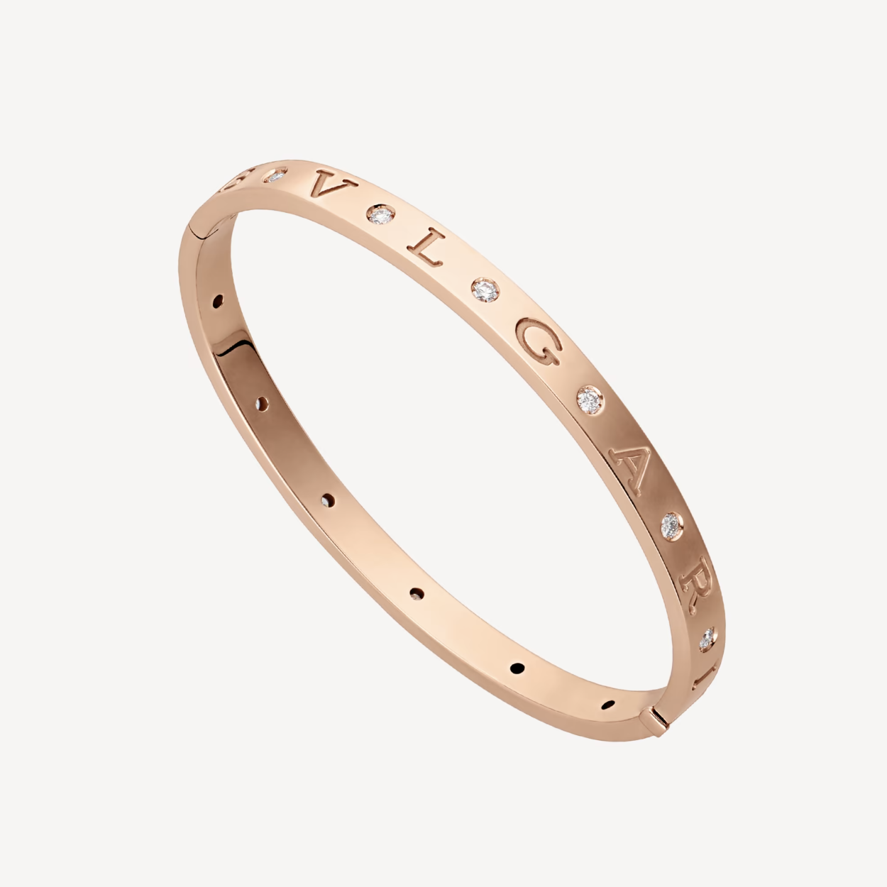 [Bloom]ZERO 1 PINK GOLD 12 DIAMONDS BRACELET