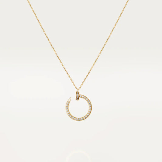 [Bloom]JUSTE NECKLACE GOLD DIAMONDS