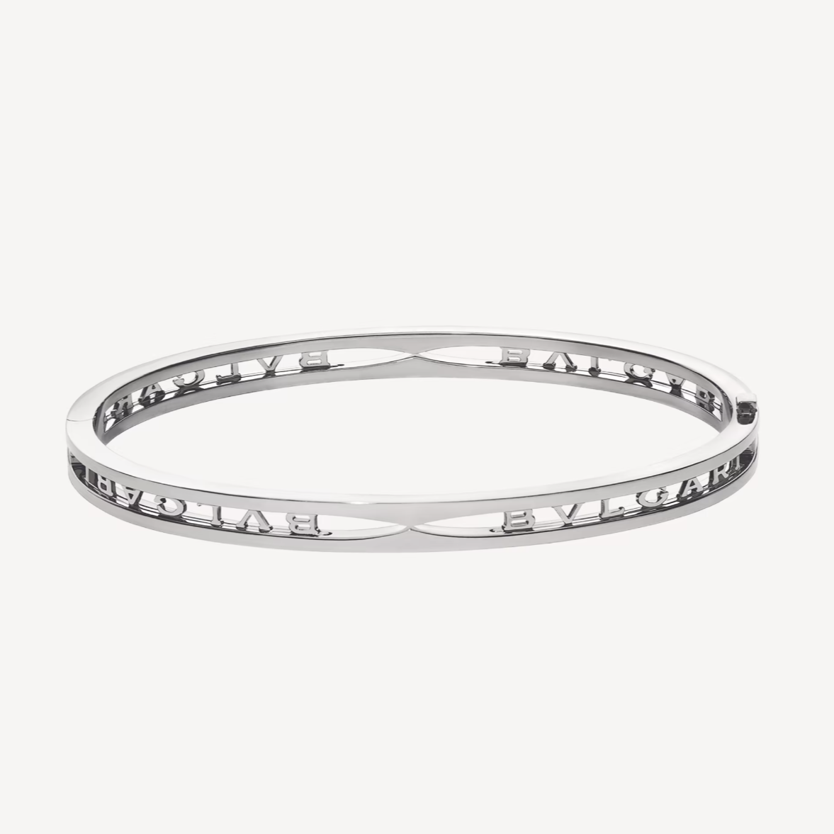 [Bloom]ZERO 1 SPIRAL LOGO SILVER BRACELET