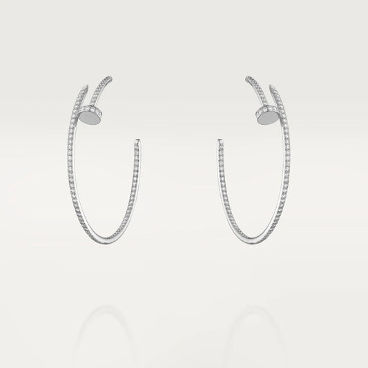 [Bloom]JUSTE EARRINGS FULL DIAMONDS 1.8MM