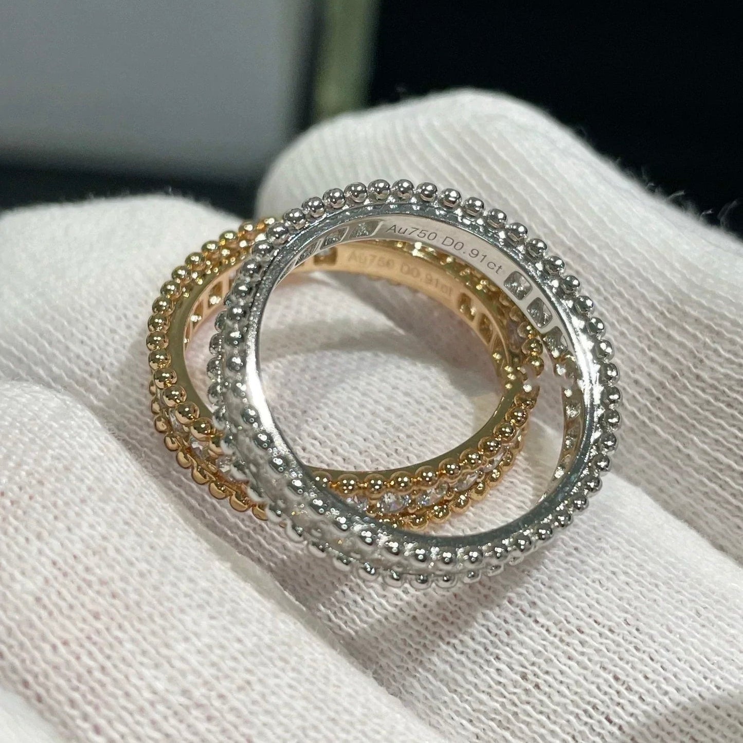 [Bloom]PERLEE DIAMOND ROSE GOLD RING