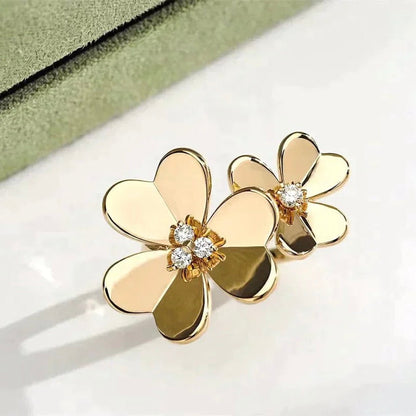 [Bloom]CLOVER COMOS GOLD DIAMOND RING