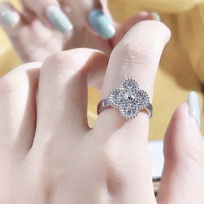 [Bloom]CLOVER DIAMOND RING