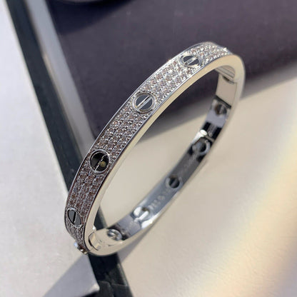 [Bloom]LOVE BRACELET 6.1MM DIAMOND-PAVED CERAMIC