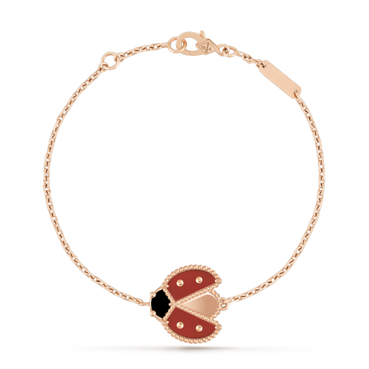 [Bloom]LUCKY SPRING 1 MOTIF PINK GOLD BRACELET