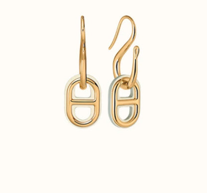 [Bloom]HM O'MAILLON GOLD EARRINGS