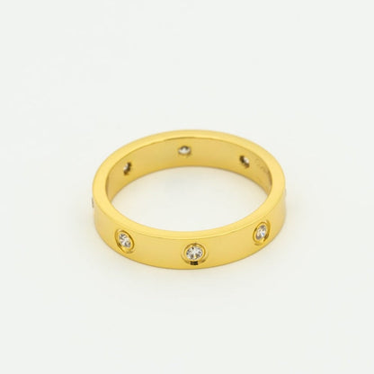 [Bloom]LOVE RING 3.6MM 8 DIAMONDS