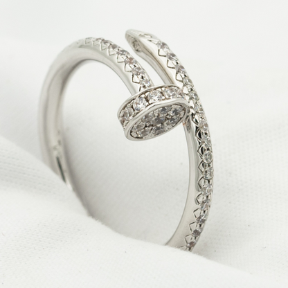 [Bloom]JUSTE RING 1.8MM SILVER DIAMONDS