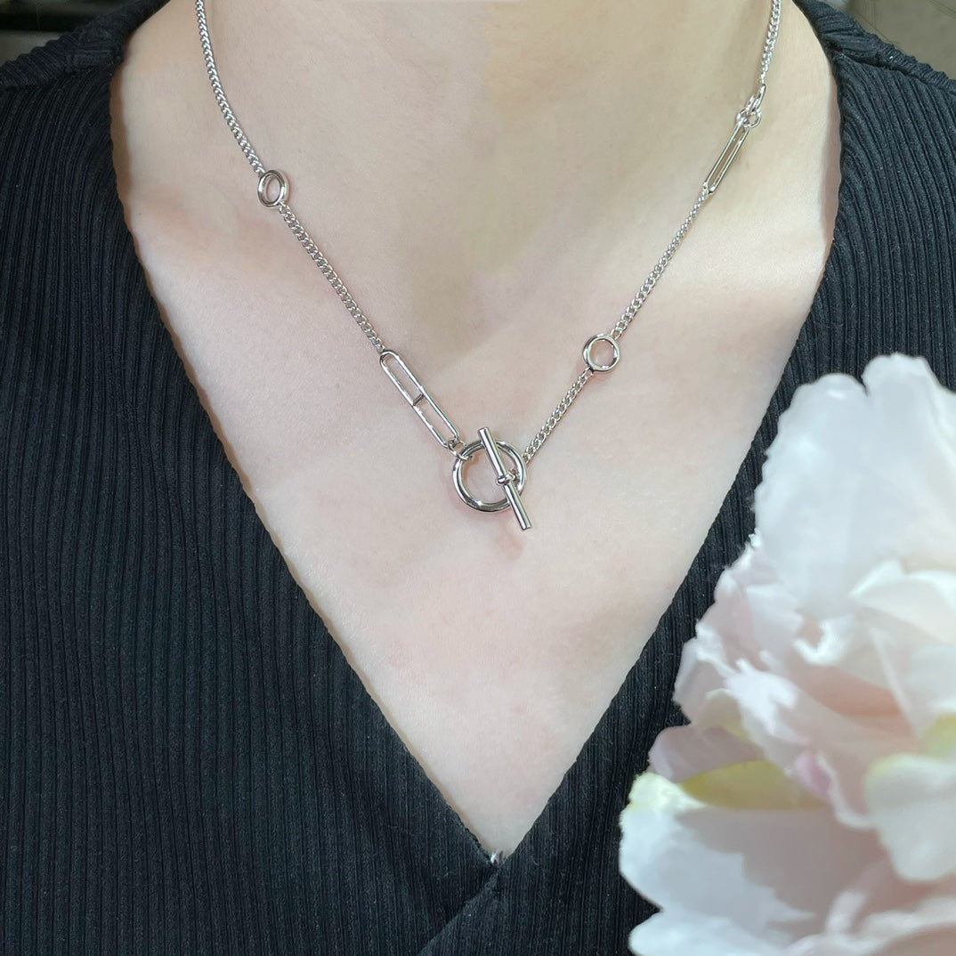 [Bloom]HM STERLING CHAINE D'ANCRE HEART