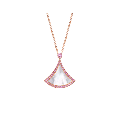 [Bloom]DREAM NECKLACE MOP DIAMOND PINK