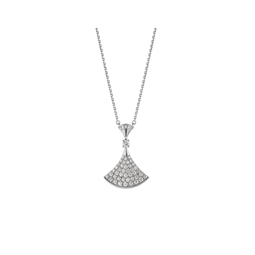 [Bloom]DREAM NECKLACE SILVER FULL DIAMOND