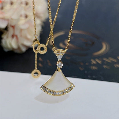 [Bloom]DREAM NECKLACE MOP GOLD DIAMOND