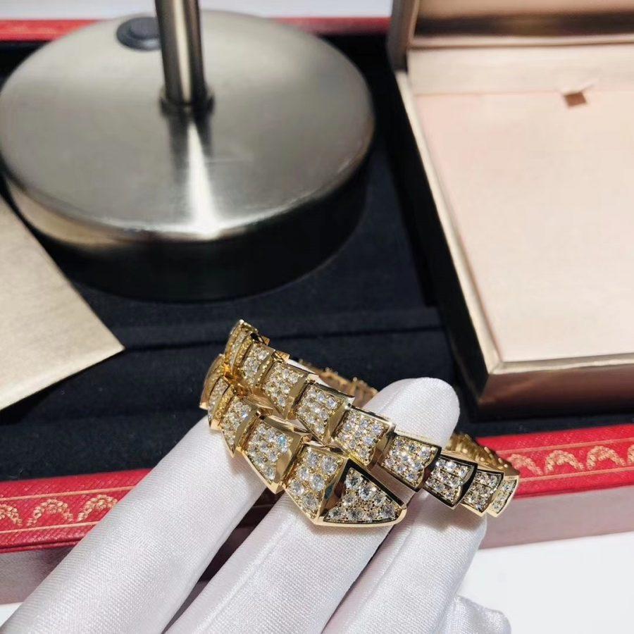 [Bloom]SERPENTI BRACELET 8MM GOLD DIAMOND