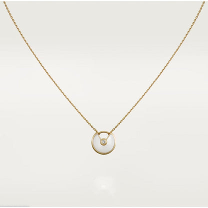 [Bloom]AMULETTE ROSE GOLD MOP NECKLACE