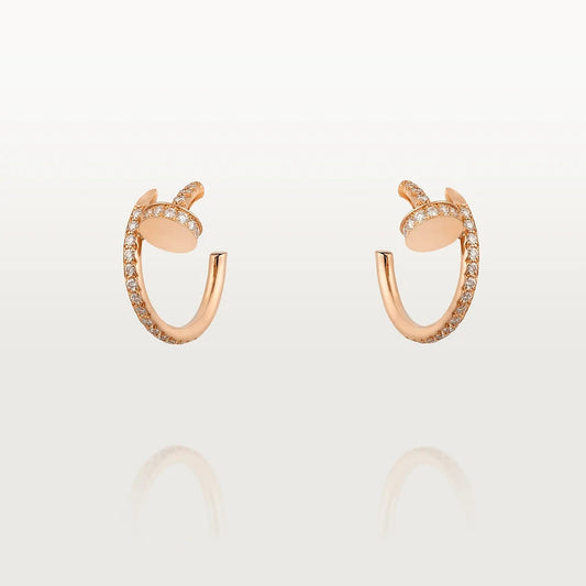 [Bloom]JUSTE EARRINGS 12.75MM PINK GOLD DIAMOND