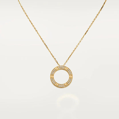 [Bloom]LOVE NECKLACE ADJUSTABLE ROSE GOLD