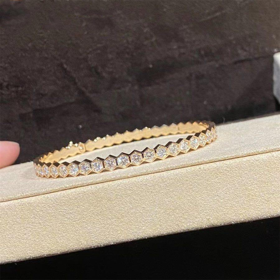 [Bloom]BEE LOVE GOLD BRACELET FULL DIAMOND